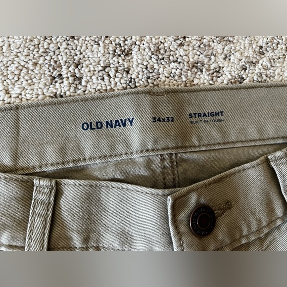 NWT Old Navy Straight Leg Khaki Jeans - Picture 4 of 4
